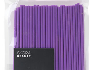 Microhisopos X100 Peine Para Cejas Pestañas Skora Belleza