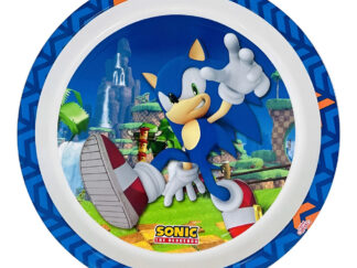 Plato Playo Infantil Sonic Bebés Cresko Vajilla 20cm Cresko So026
