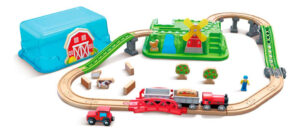 Set De Tren De Juguete En El Campo Hape Juego Didáctico