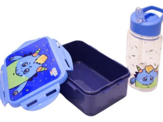 Set Contenedor Sandwichera + Botella Infantil Escolar Skora