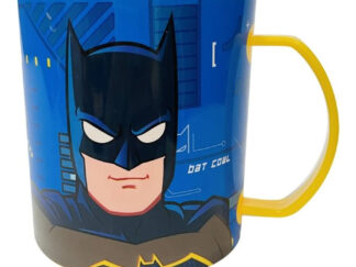 Taza Plástica Batman Super Héroe Infantil 340ml Cresko Vaso Lj469 Batman