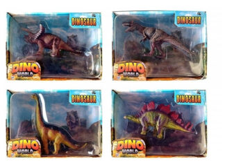 Dinosaurios Plástico Rígido Dino World Juguete Kreker Muñeco