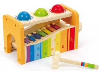 Banco De Descarga Xilofon Juego Didactico Juguete Hape