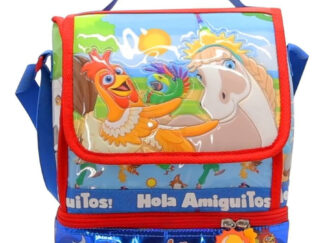 Lunchera Termica Escolar Infantil La Granja De Zenon Cresko Azul