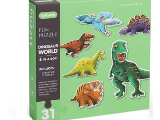 Puzzle Dinosaurios Kylwin 31 Piezas Dinosaur World Cartón
