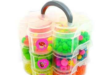 Valija 3 Pisos Margarita Mostacilla Joyas Collares Lookmania