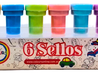 Set Sellos De Unicornios X6 Juego Juguete Souvenir Regalo 24932