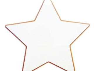 Pizarra Blanca De Madera Para Marcador Estrella Fugi Dibujo