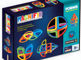Bloques Magnéticos Magnific Forms Set 44 Piezas Geométricas Grandes