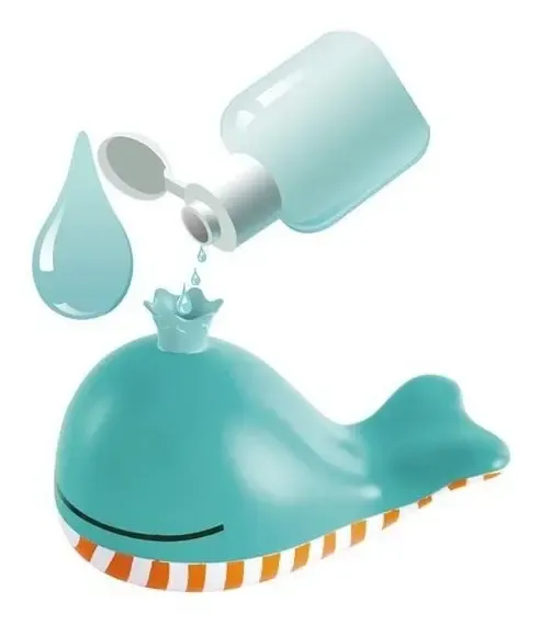 Hape Ballena Que Sopla De Burbujas | Juguete De Chorro De B. Color Multicolor - Imagen 4
