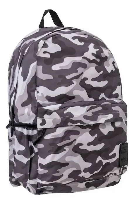 Mochila Estampada De Espalda Talbot 43cm 17 Pulgadas Escolar Color Camo Diseño De La Tela Tampa - Imagen 3