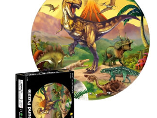 Rompecabezas Circular Dinosaurios Puzzle 1000 Pz Funny Land