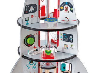 Cohete Nave Espacial De 4 Pisos Hape Juego Juguete Didáctico E3021