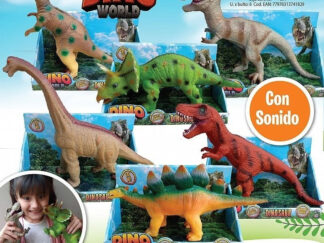 Dinosaurio Con Sonido 30 Cm Juguete Kreker Gigante Muñeco