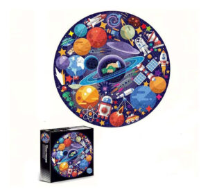 Puzzle Rompecabezas Circular 1000 Piezas Planetas Hao Xiang