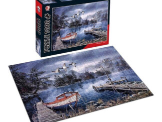 Puzzle Rompecabezas 1000 Piezas Paisaje Lago Patos Dock