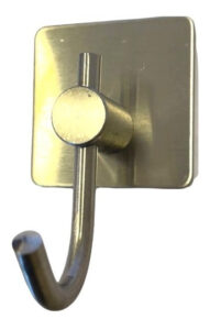 Gancho Perchero Percha Adhesivo Acero Inoxidable 23317 23317