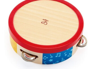 Pandereta Juguete Hape Madera Didáctico Instrumento Musical