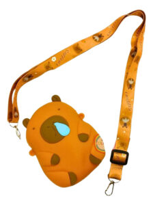 Cartera Silicona Monedero Infantil Bolso Con Correa