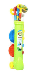 Juego Set De Golf Infantil Carrito Completo 52cm Juguete
