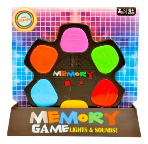 Juego De Memoria Simon Con Luz Y Sonido