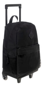 Mochila Lisa Con Carro Talbot 43,5cm 17 Pulgadas Escolar
