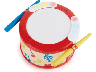Tambor Luz Y Sonido Juego Didactico Juguete Instrumento Hape