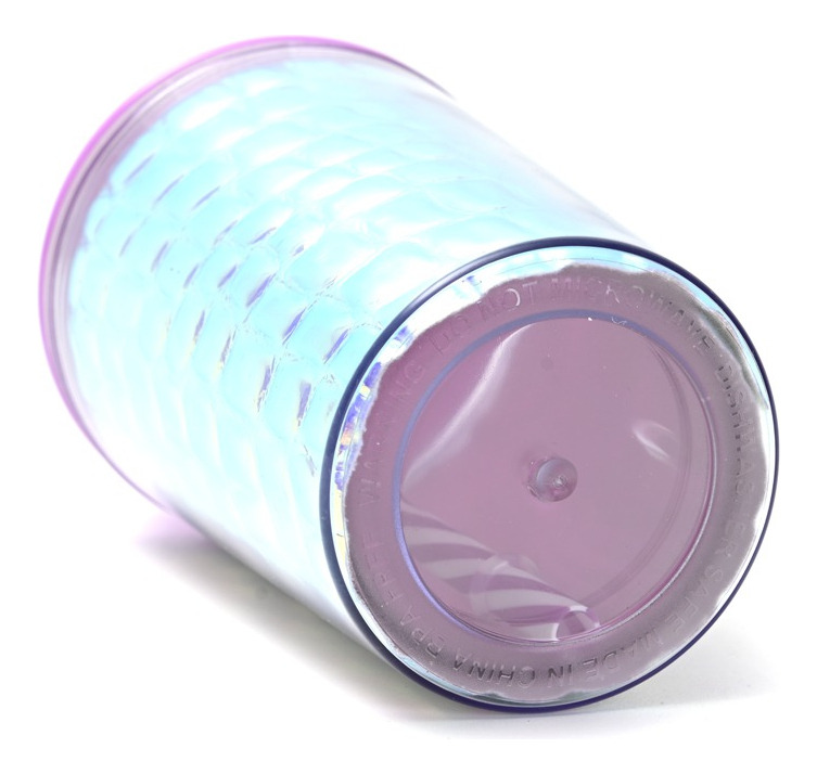 Vaso Plastico 300 Ml Metalizado Tapa Helado Sorbete Skora - Imagen 4