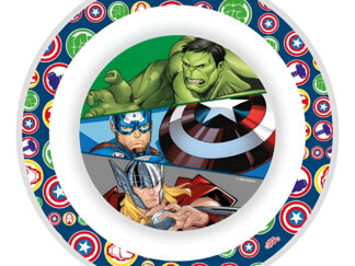 Plato Playo Infantil Avengers Bebés Cresko Vajilla Cresko Sp936 Avengers