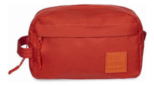 Cartuchera Talbot Classics Lisa 2 Cierres Color Rojo Liso
