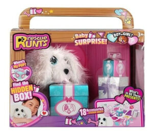 Peluche Rescue Runts Baby Sorpresa Rescatá Una Mascota Orig