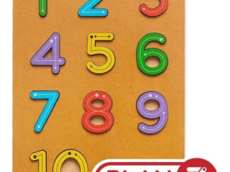 Números Encastre Juego De Madera Didáctico Infantil Plan Z E-num