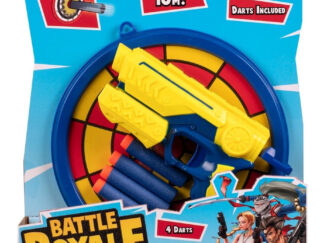 Pistola Juego De Puntería Con 4 Dardos Battle Royale Juguete 1374263