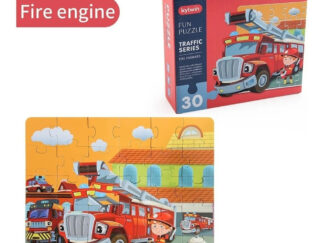 Rompecabezas Puzzle Camión De Bomberos 30 Pz Juego Didáctico