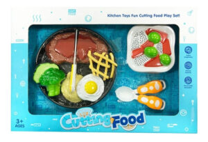 Set De Comidas C Abrojos Para Cortar Juguete Juego Didáctico