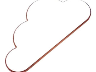 Pizarra Blanca De Madera Para Marcador Nube Fugi Dibujo