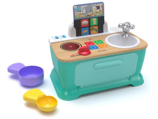 Cocina Interactiva Hape Magic Touch Juguete Luz Y Sonido Verde