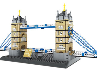 Rompecabezas 3d Tower Bridge Londres 970 Piezas Plástico Funny Land