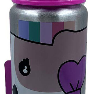 Botella Infantil Aluminio Tapa C/ Botón Y Pico Simones 600ml