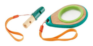 Kit Explorador Lupa Silbato Set Detective Juguete Juego Hape