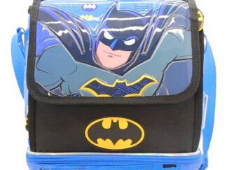 Lunchera Escolar Infantil Termica Batman Cresko Vianda Multicolor