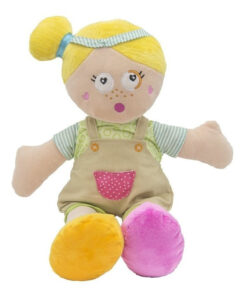 Muñeca 40cm Con Rodete Bebé Peluche Juego Juguete Funny Land