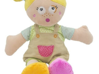 Muñeca 40cm Con Rodete Bebé Peluche Juego Juguete Funny Land
