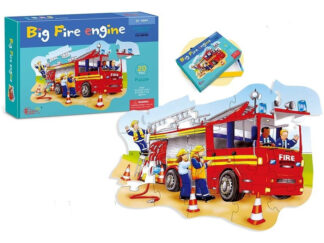Rompecabeza Puzzle Cresko Infantil Bomberos