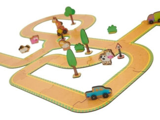 Juego Caminos Campo De Madera Construccion Didactico Plan Z Z-campo