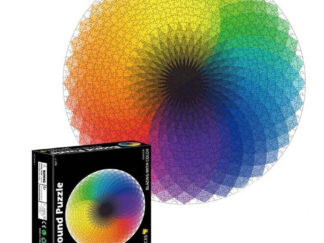 Rompecabezas Circular 1000 Piezas Puzzle Arco Iris Colores
