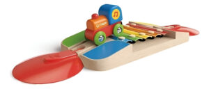 Vias Melódicas Xilofon Tren De Juguete Juego De Trenes Hape Vías Xilofón Madera