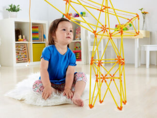 Bloques De Armar Hape Flexistix Con Grúa Para Niños 95