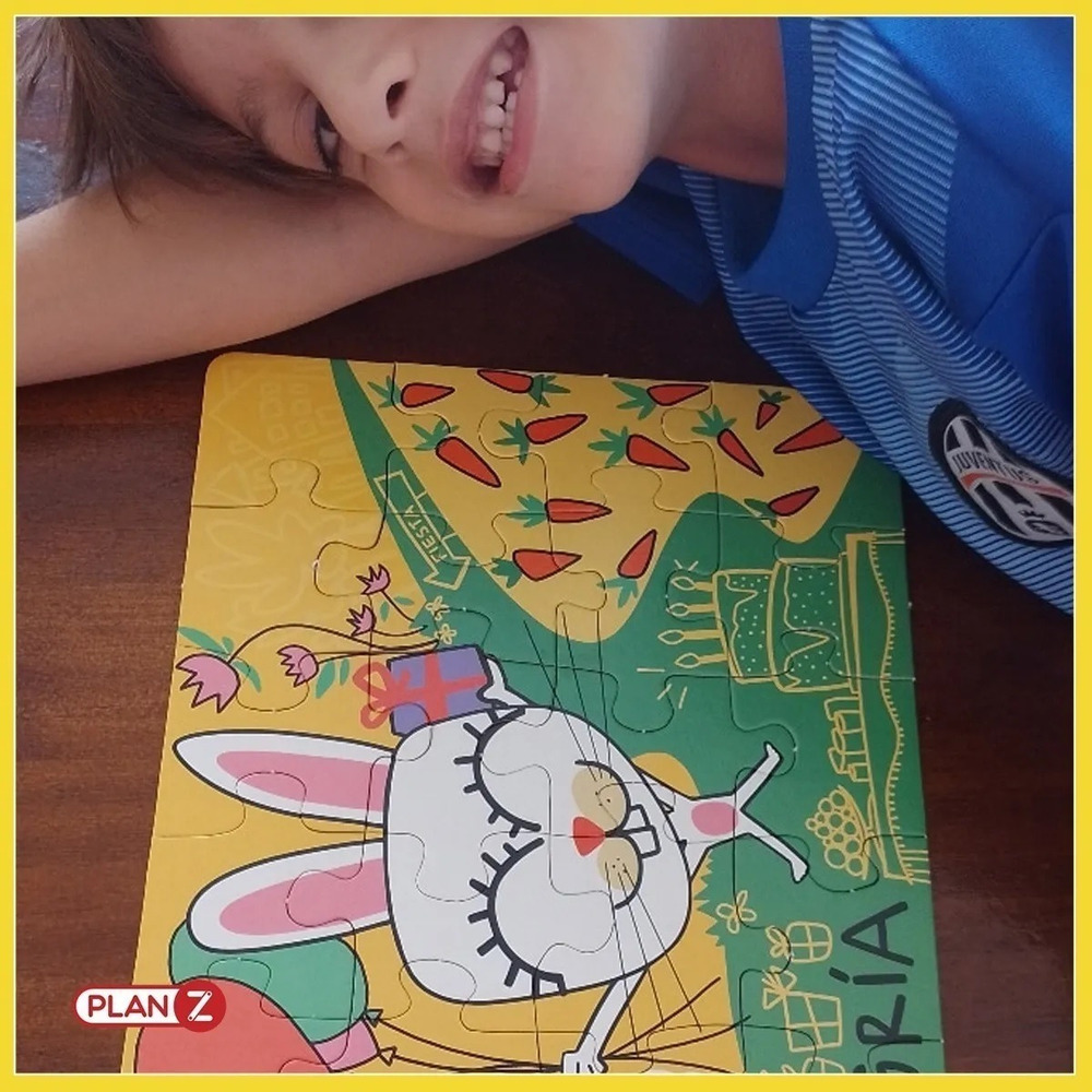 Rompecabezas Madera Juego Didactico Alegria Emociones Puzzle - Imagen 2