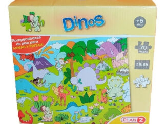 Juguete Puzzle Rompecabezas Juegos Infantiles Niños Divertido Material Resistente Colores Llamativos Marca Plan Z Motivo Incluye 70 Piezas Aumenta Creatividad Motivo Dinosaurios Educación Divertida
